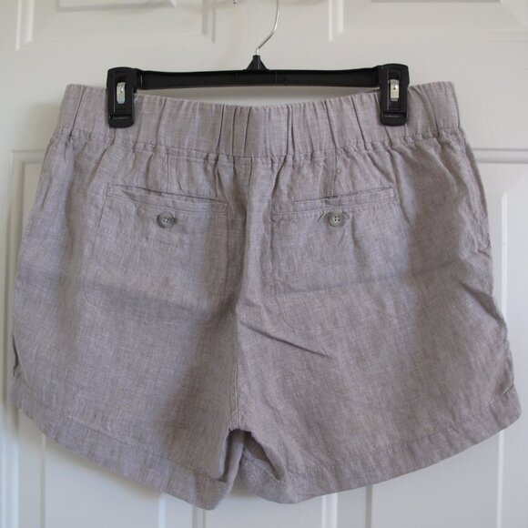 ATHLETA 6 Flint 100% Linen Shorts - Picture 4 of 7